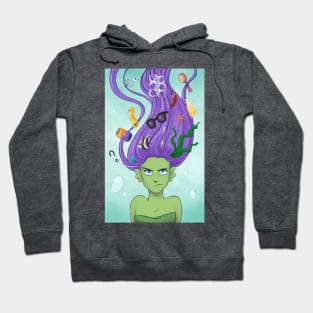 Mermaid Hair Do Care Hoodie